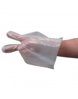 Gants en polyéthylène - gant doigtier deux doigts (STERILE)