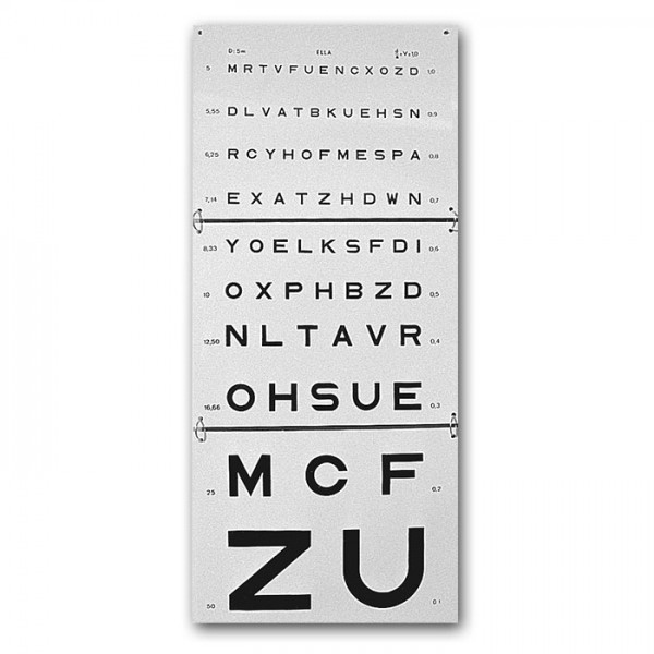 Echelles Monoyer Farla Medical chelles Optom triques