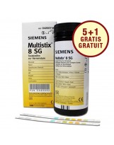Test urinaire: Siemens Multistix 8SG – bandelettes de test Siemens 