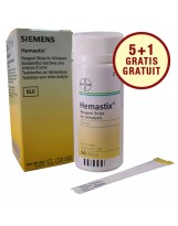 Test urinaire: Siemens Hemastix – bandelettes de test Siemens